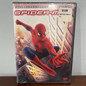 Spider-Man (DVD, 2002, 2-Disc Set, Full Screen Special Edition) NEW, SEALED.